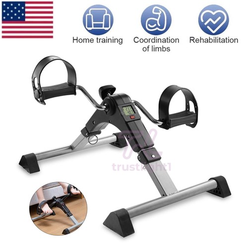 Foldable under desk bike - desk,