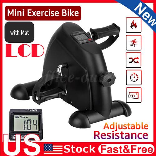 Mini exercise bike under - bike, desk