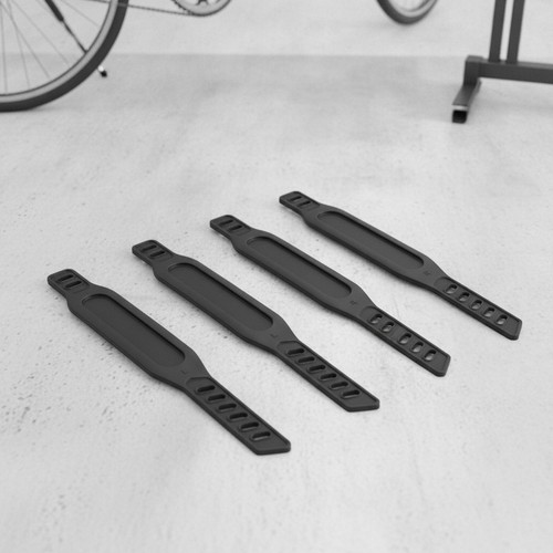 Exercise bike pedal - exercise, straps