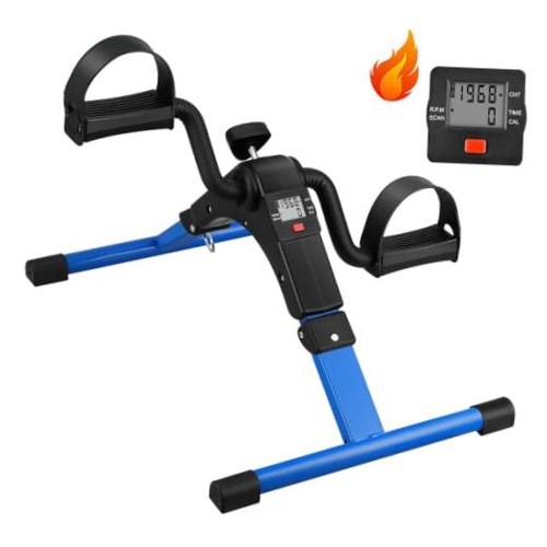 Folding pedal exerciser - folding,